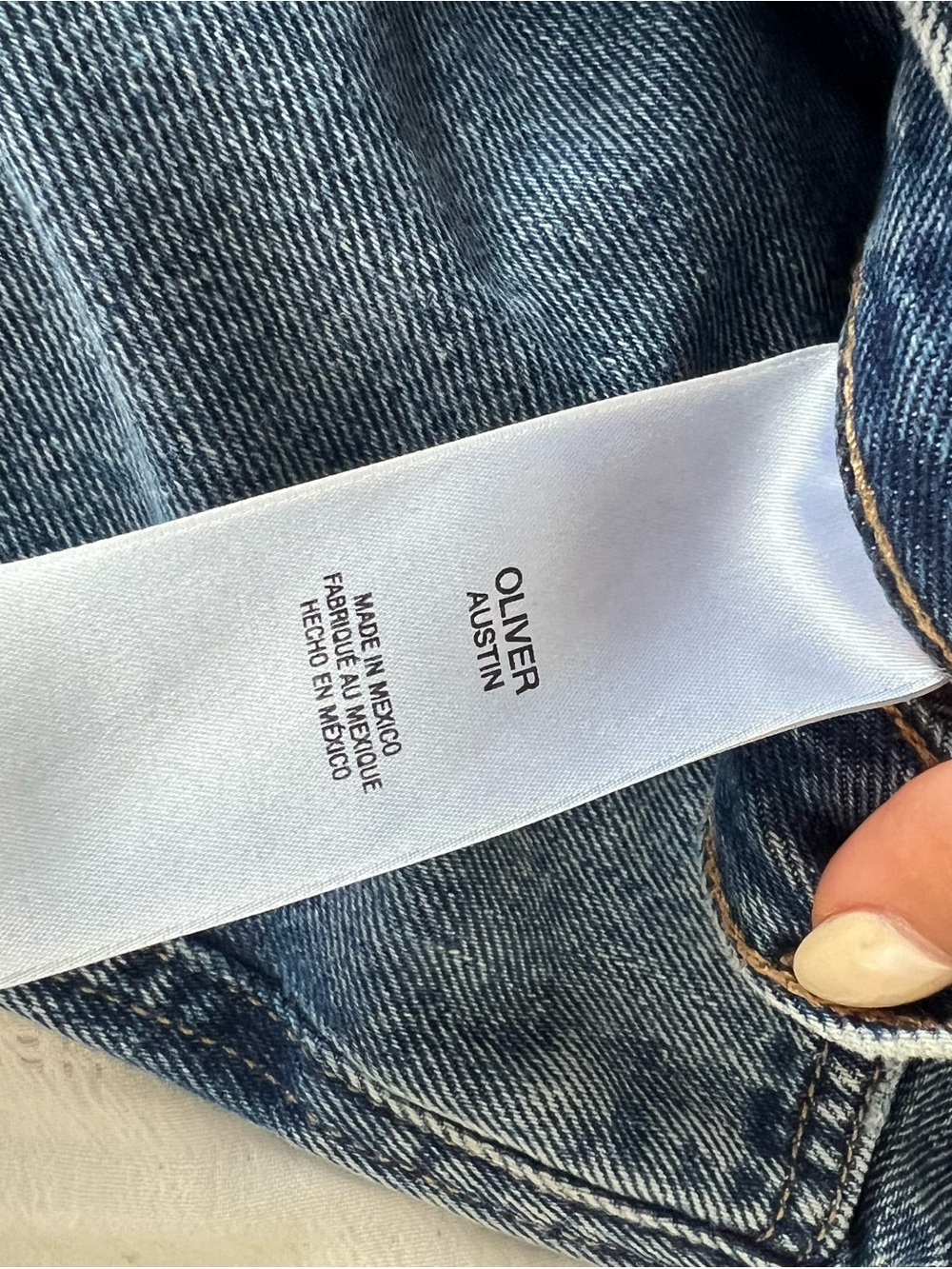 Favorite Daughter Wide-Leg Jeans in Medium Blue - Picture 7 of 9